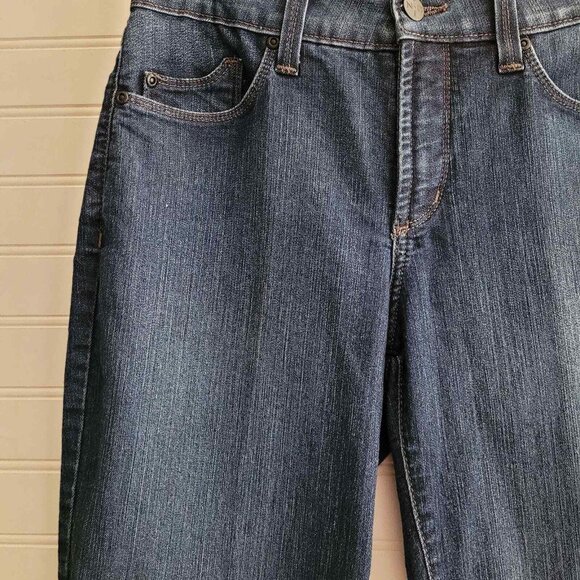 NYDJ Jeans Womens Size 4 Straight Medium Wash Blue Not Your Daughters Jeans - Picture 3 of 9